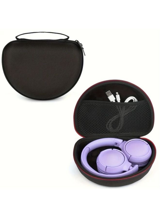 Black EVA Hard Carrying Case for Sony JBL T450BT T460BT T510 T520BT T560 Wireless Headphones - Image 2